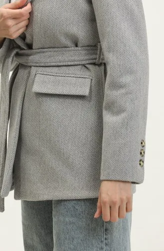 Veste Point Chevron Gris C54 325