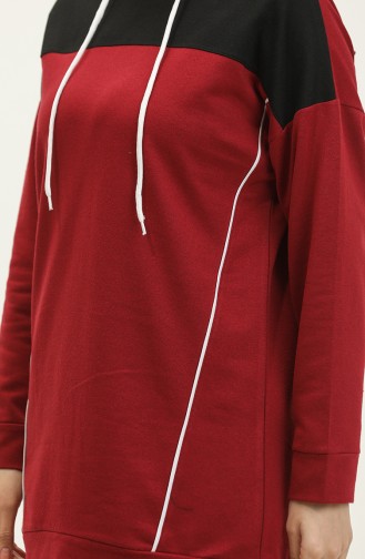 Tracksuit Set 3016-04 Claret Red 3016-04