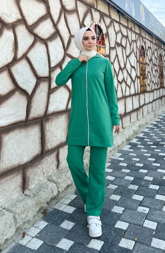 Tracksuit Set 3052-02 Green 3052-02