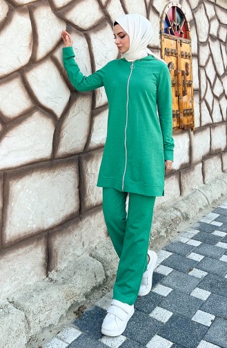 Tracksuit Set 3052-02 Green 3052-02