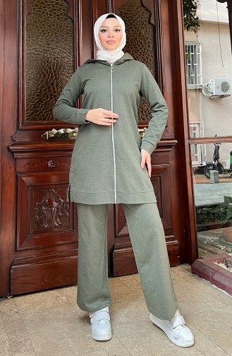 Tracksuit Set 3052-06 Khaki 3052-06