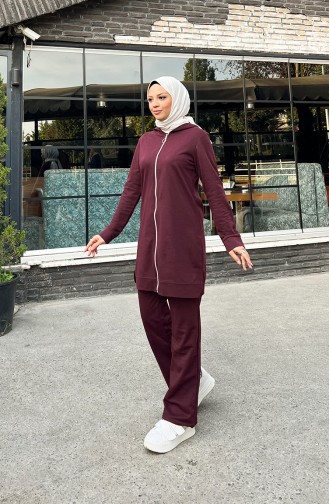 Tracksuit Set 3052-09 Plum 3052-09