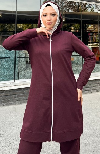 Tracksuit Set 3052-09 Plum 3052-09