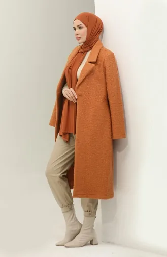 Manteau Boucle Saumon K203 372