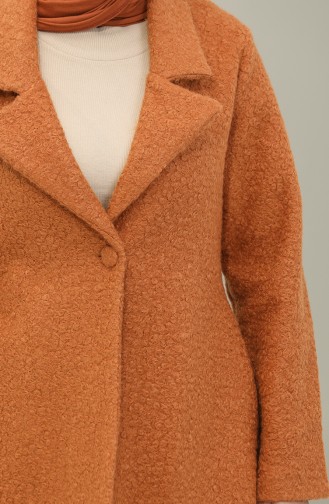 Boucle Coat Salmon K203 372