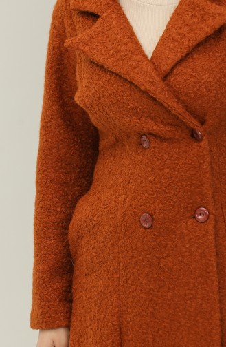 Boucle Coat Brown K203 373