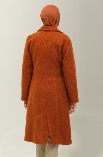 Boucle Coat Brown K203 373