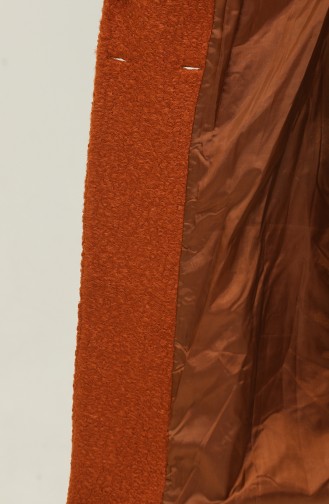 Boucle Coat Brown K203 373