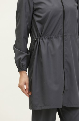 Hijab-Badeanzug Mit Tasche 5035-03 Anthrazit 5035-03