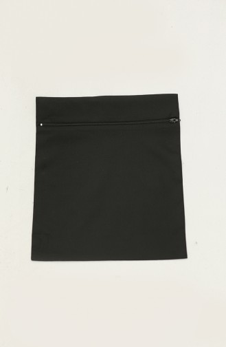 Maillot De Bain Hijab Avec Sac 5036-03 Noir 5036-03