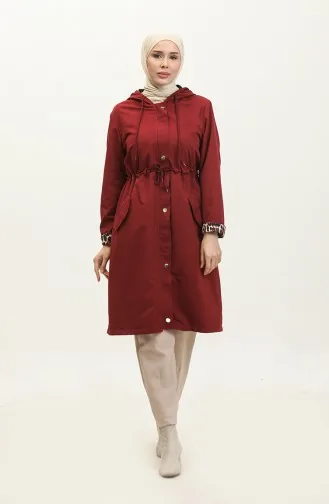 Trench à Taille Nouée 1906 1906-01 Rouge Claret 1906-01
