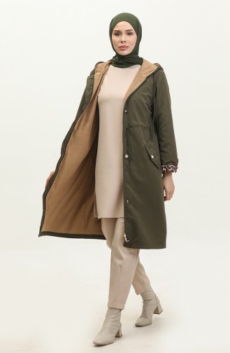 Trenchcoat Met Tailleband 1906 1906-04 Kaki 1906-04