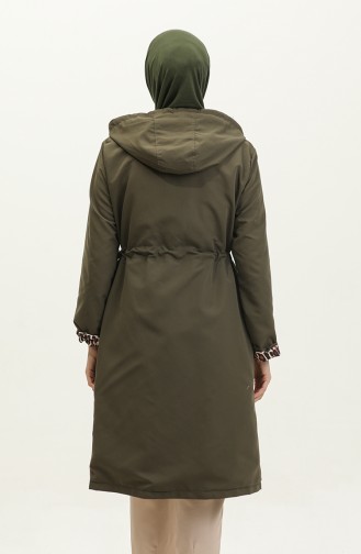 Taillengebundener Trenchcoat 1906 1906-04 Khaki 1906-04