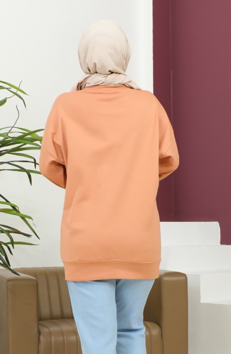 Plain Sports Sweatshirt 2022-05 Salmon 2022-05