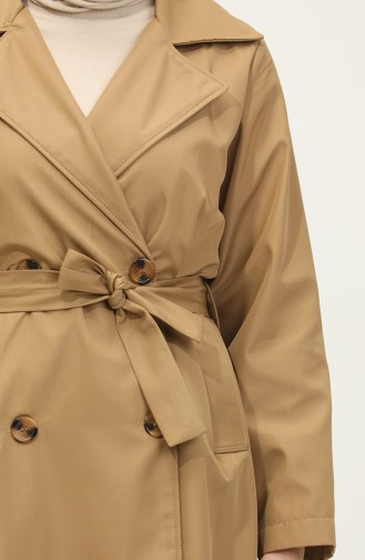 Klassischer Trenchcoat Kamel K262 387