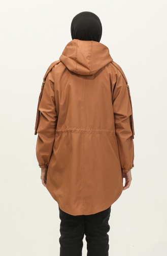 Trench Taille élastique Marron K282 331