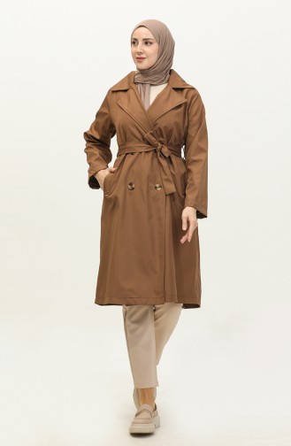 Klassieke Trenchcoat Bruin K262 383