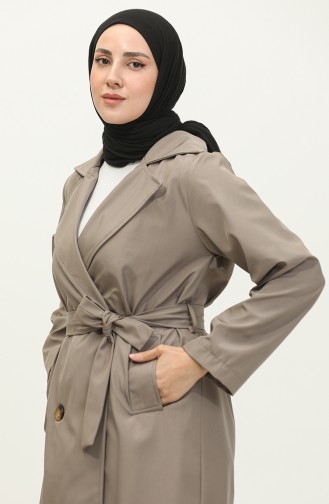 Klassieke Trenchcoat Mink K262 384