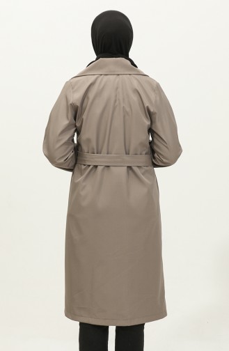 Klassischer Trenchcoat Nerz K262 384