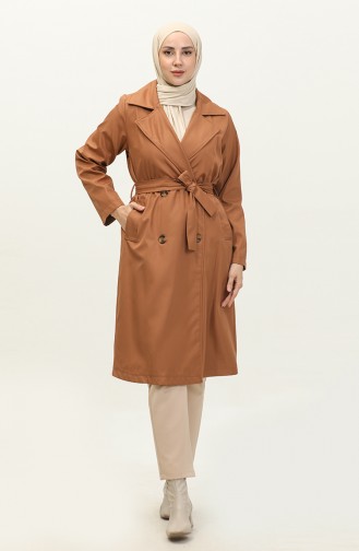 Klassischer Trenchcoat Braun K262 385