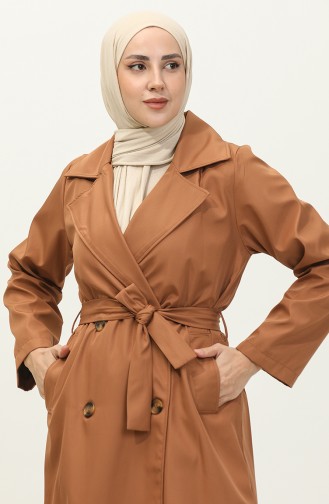 Klassischer Trenchcoat Braun K262 385