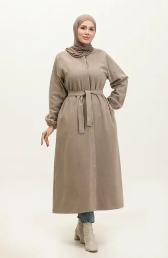 Hidden Buttoned Cachet Coat 3200-07 Black 3200-08