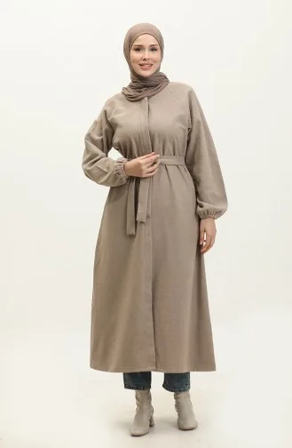 Hidden Buttoned Cachet Coat 3200-07 Black 3200-08