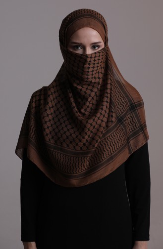 Palestine Keffiyeh Scarf 1001-02 Brown 1001-02