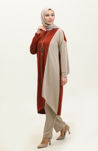Brick Red Suit 2046MG.KRT
