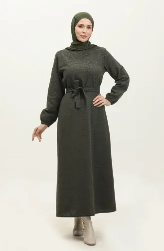 Robe Manches Elastiques 0307-02 Khaki 0307-02