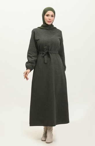Robe Manches Elastiques 0307-02 Khaki 0307-02