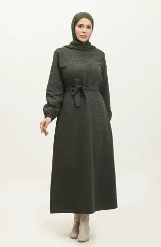 Robe Manches Elastiques 0307-02 Khaki 0307-02