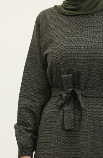 Robe Manches Elastiques 0307-02 Khaki 0307-02