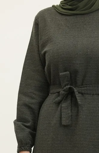 Robe Manches Elastiques 0307-02 Khaki 0307-02