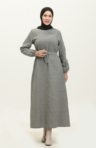 Robe Manches Elastiques 0307-03 Noir 0307-03