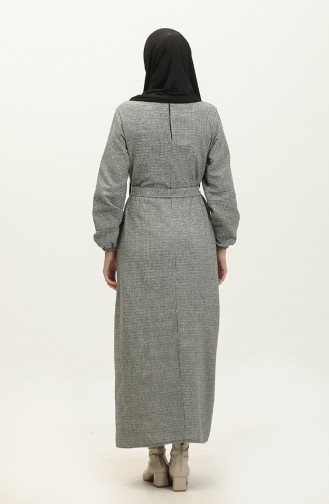 Robe Manches Elastiques 0307-03 Noir 0307-03
