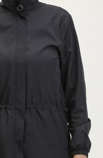 Maillot De Bain Hijab Avec Sac 5037-02 Bleu Marine 5037-02