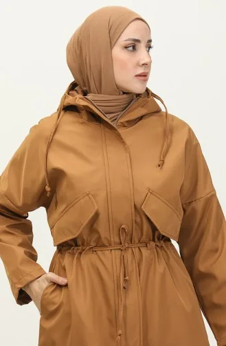 Trench à Lacets Marron K305 417
