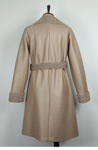 Fur Leather Coat Mink K337 665