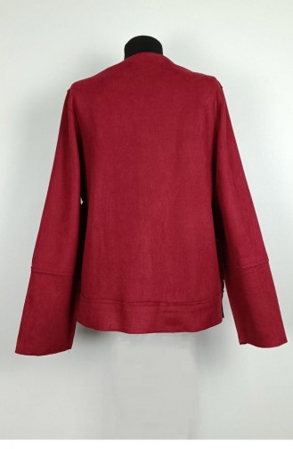 Snap Suède Jas Rood C45 683