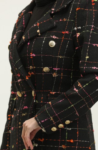 Plaid Boucle Jacket Pink C1428D 406