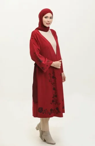Cape En Daim Imprimé Laser Fuchsia K109 530