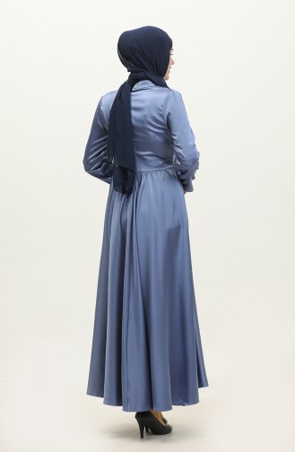 Robe De Soirée Pierre 5762-02 Indigo 5762-02