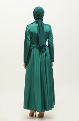 Robe De Soirée Pierre 5762-03 Vert Emeraude 5762-03