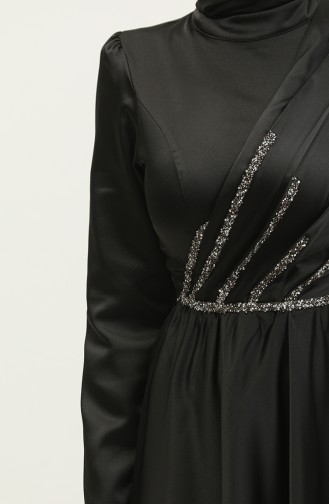 Robe De Soirée Pierre 5762-04 Noir 5762-04