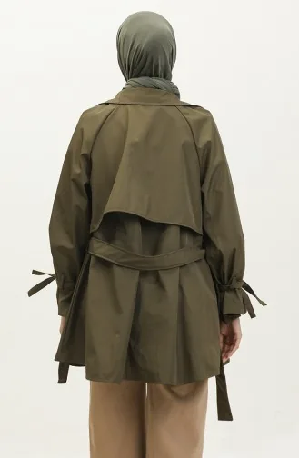 Kruvaze Yaka Kap 202601-01 Haki