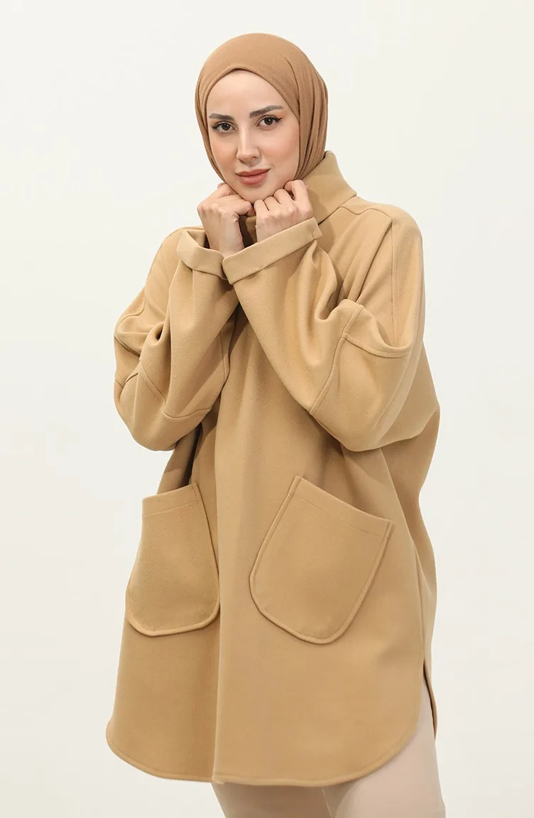 Turtleneck Cap Camel K294 351