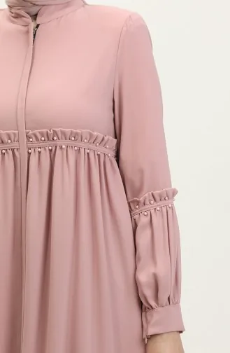 Jamila Perlée Été Abaya Poudre 5928.