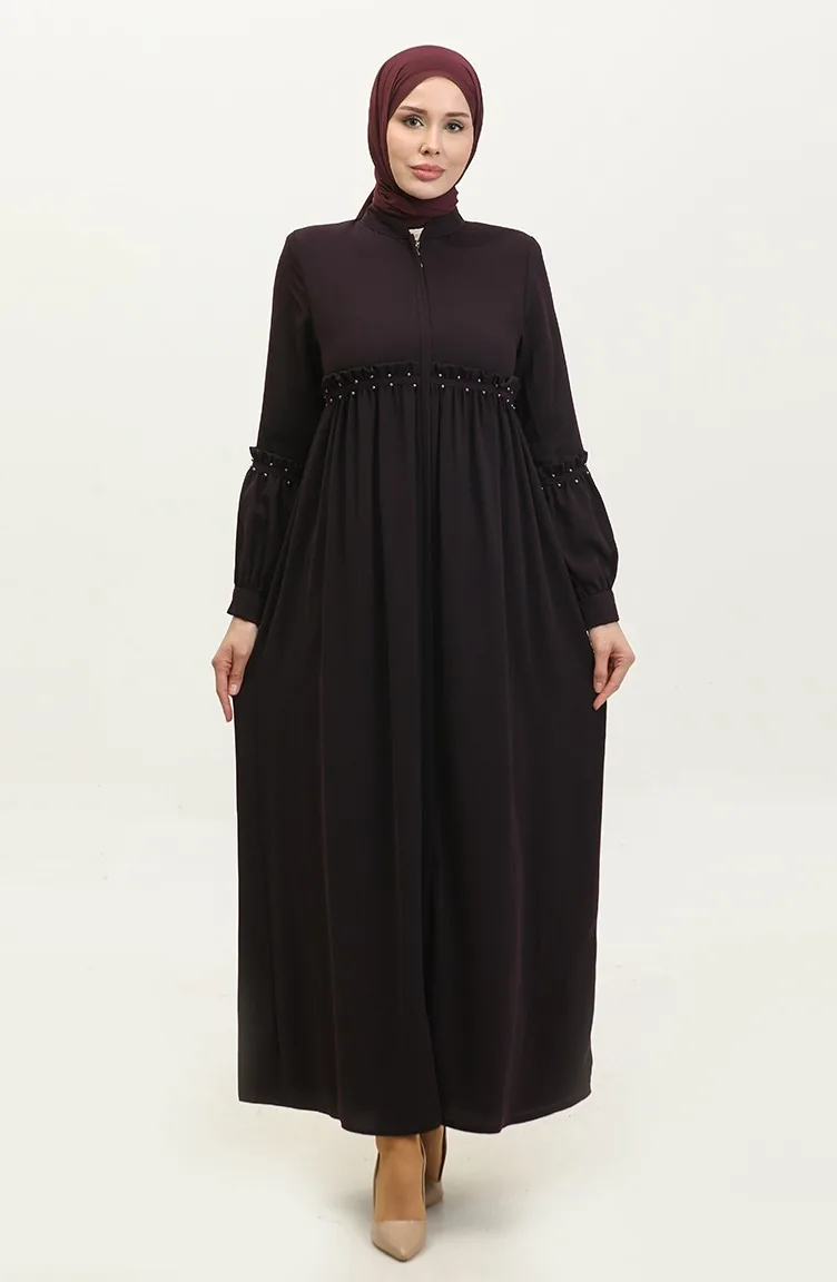 Jamila Sommerabaya Mit Perlen Pflaume 5928.MÜRDÜM