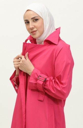 Trenchcoat Met Riem 1108-07 Roze 1108-07